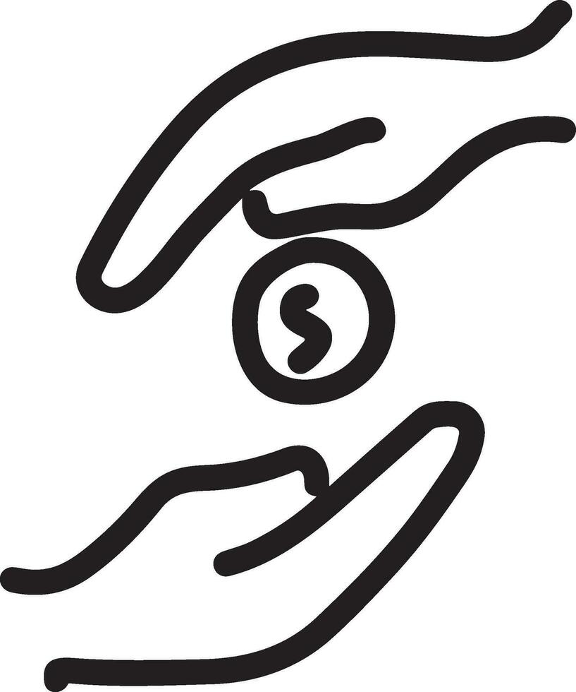 Geld Austausch Zahlung Symbol Symbol Vektor Bild. Illustration von das Dollar Währung Münze Grafik Design Bild