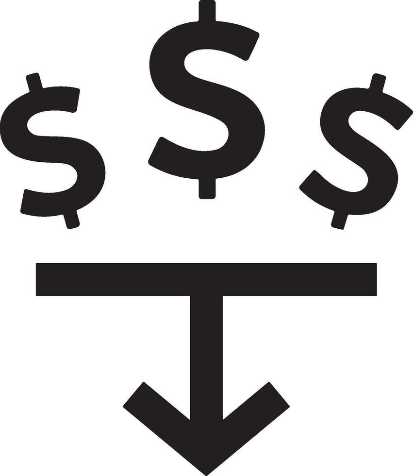 Geld Austausch Zahlung Symbol Symbol Vektor Bild. Illustration von das Dollar Währung Münze Grafik Design Bild