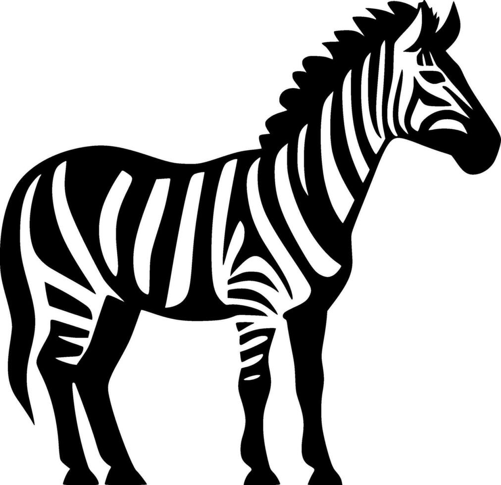 zebra - hög kvalitet vektor logotyp - vektor illustration idealisk för t-shirt grafisk