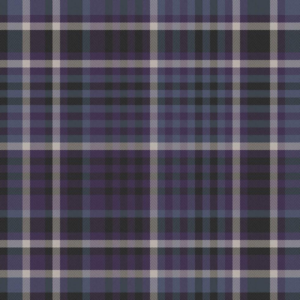 pläd bakgrund tyg av sömlös vektor textur med en textil- kolla upp mönster tartan.