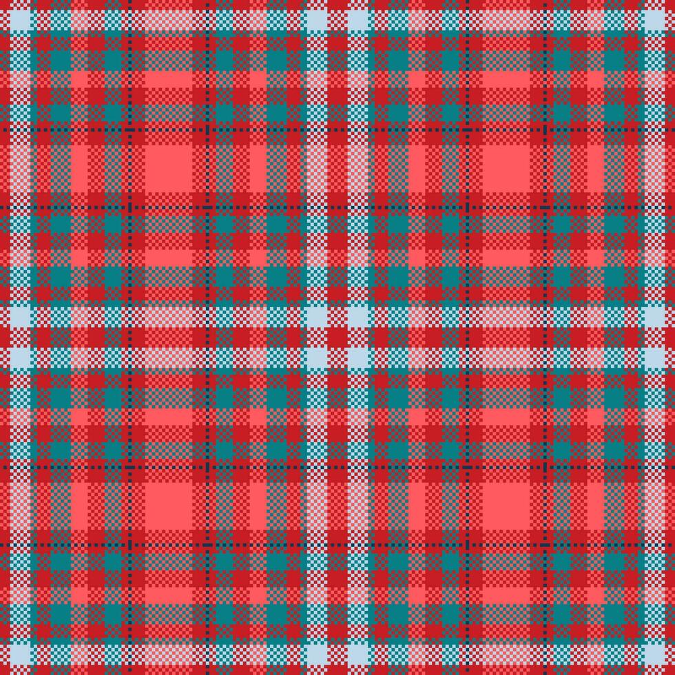 Vektor Tartan nahtlos von prüfen Textur Textil- mit ein Plaid Muster Stoff Hintergrund.