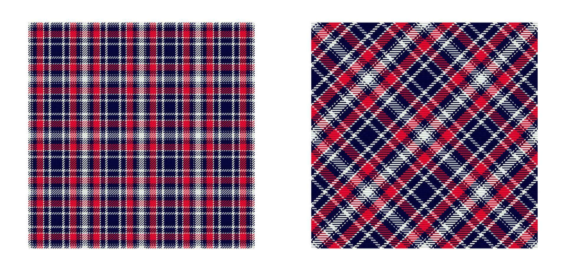 Plaid Muster nahtlos Vektor Hintergrund. Tartan im dunkel Blau, Wein rot zum Flanell Hemd oder andere modern Stoff Design. Streifen Vektor Textur.