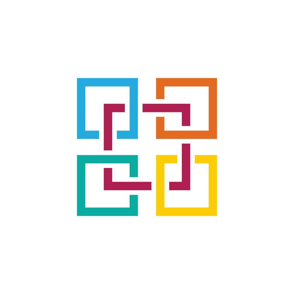 företag företags- abstrakt enhet vektor logotyp