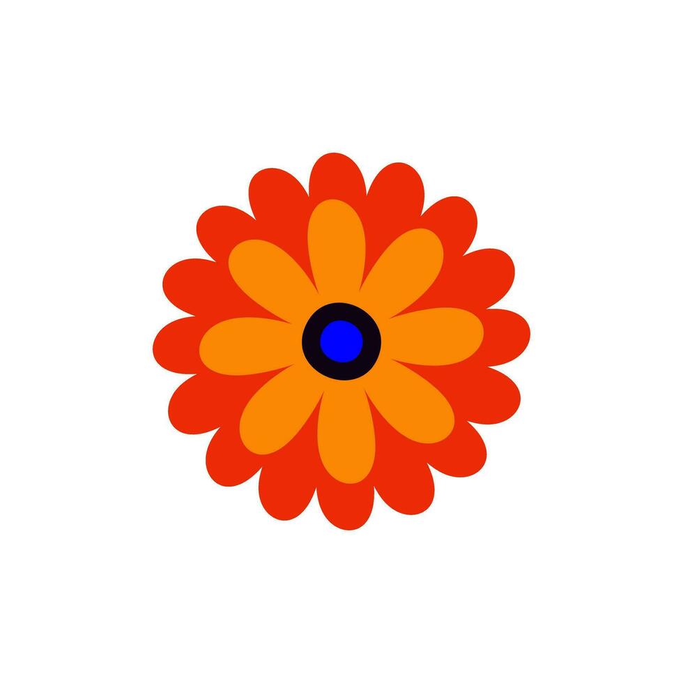 blommor ikon vektor. dag av de död- illustration tecken. Semester symbol eller logotyp. vektor