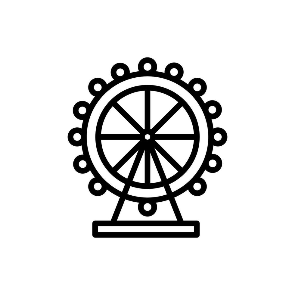 London Auge Symbol im Vektor. Illustration vektor