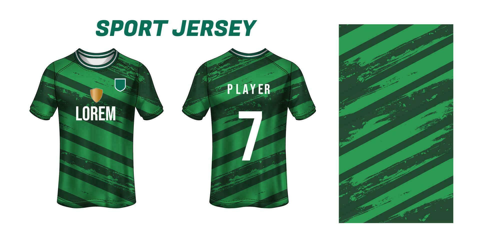 Sport Jersey Design Stoff Textil- zum Sublimation vektor