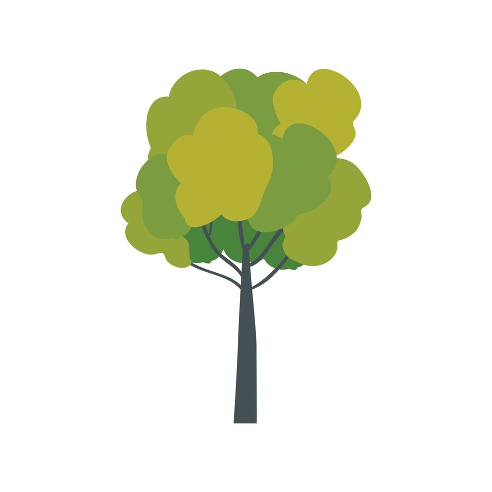 isolierte Saison Baum Symbol Vektor-Design vektor