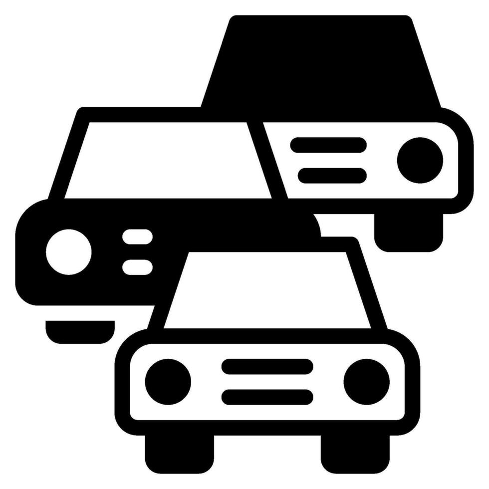 schwer der Verkehr Symbol Illustration, zum uiux, Infografik, usw vektor