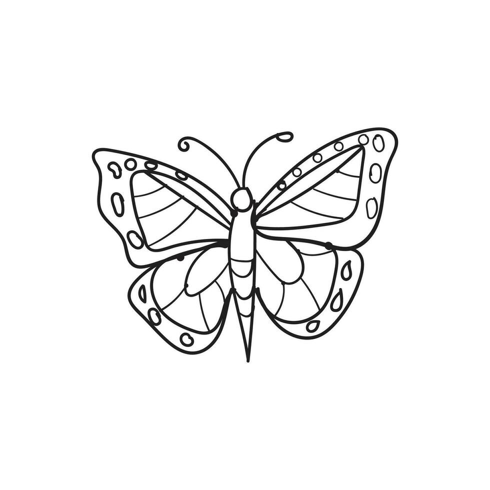 Schmetterling Vektor Kunst Design