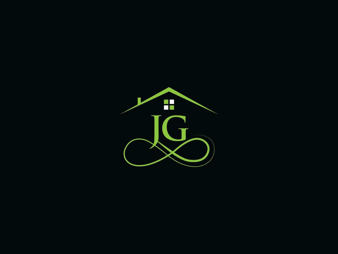 modern jg Logo Symbol Vektor, Monogramm jg Logo Symbol zum Ihre Gebäude Geschäft vektor