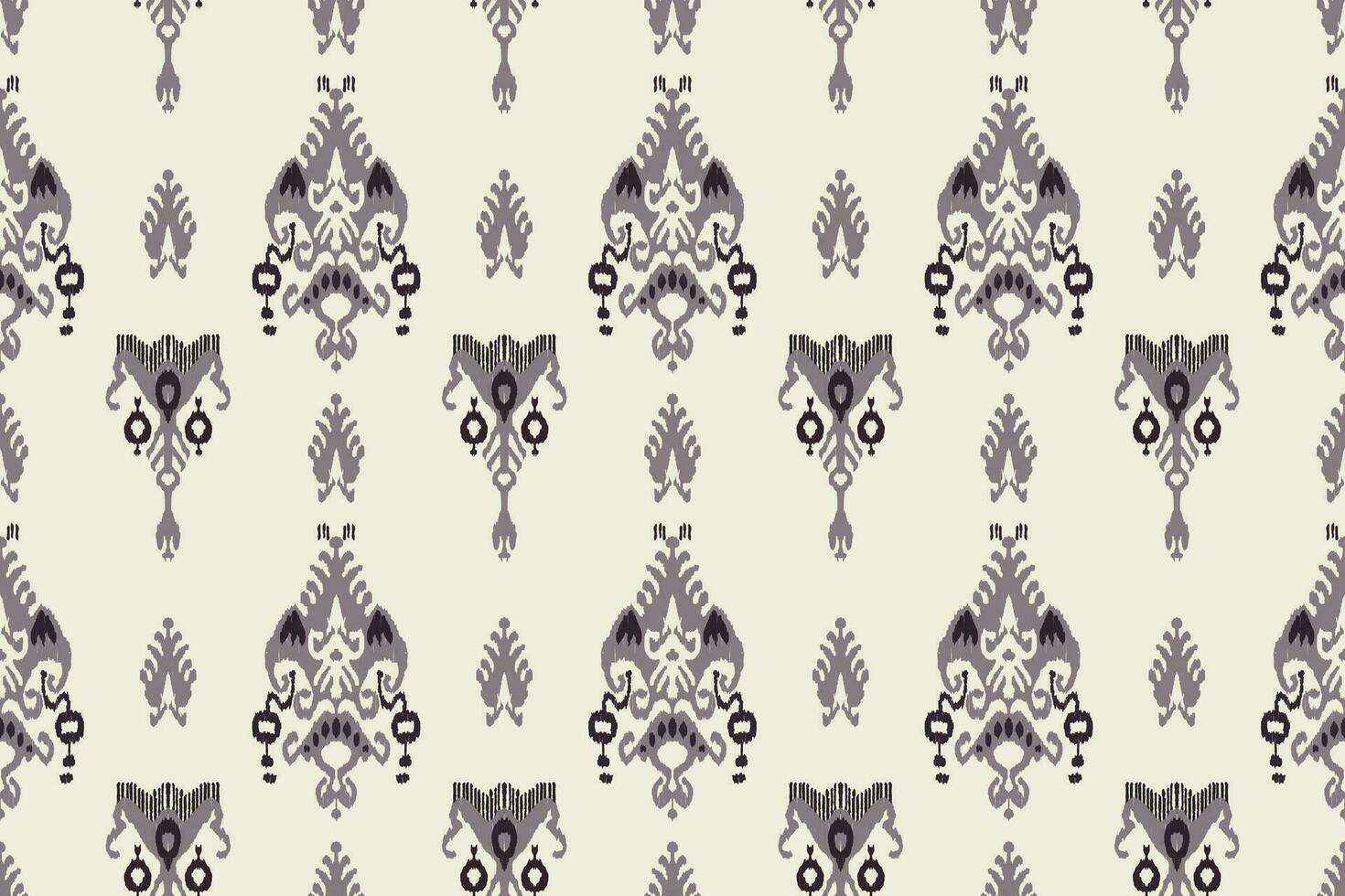 ikat stam- indisk sömlös mönster. etnisk aztec tyg matta mandala prydnad inföding boho sparre textil.geometrisk afrikansk amerikan orientalisk traditionell vektor illustrationer. broderi stil.