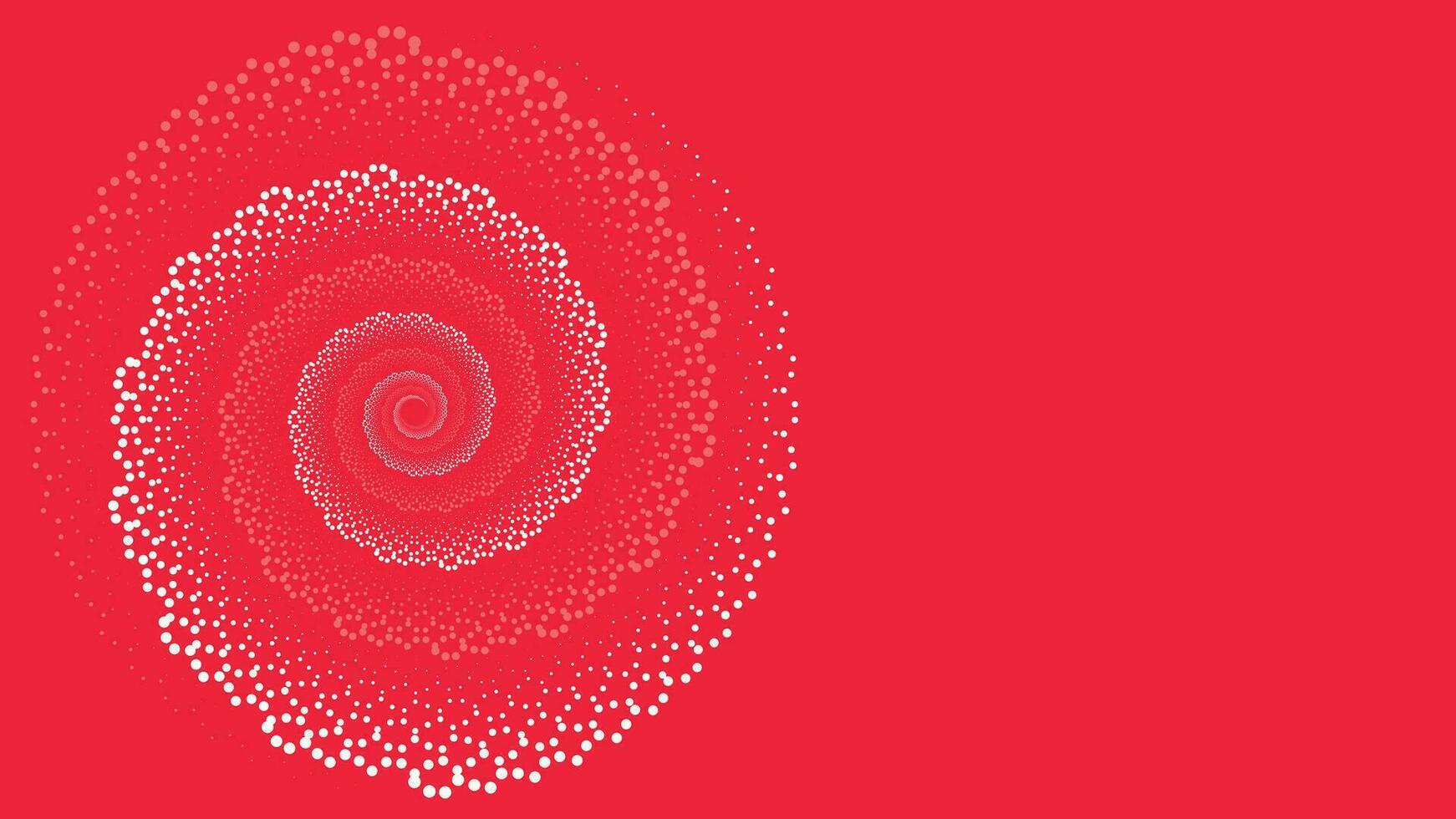 abstrakt Spiral- Weihnachten rot Hintergrund vektor