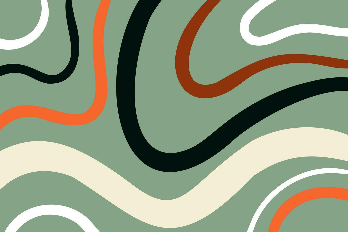 psychedelisch Strudel groovig bunt Muster Twist verzerrt Textur. psychedelisch retro Welle Hintergrund. Flüssigkeit groovig Hintergrund vektor