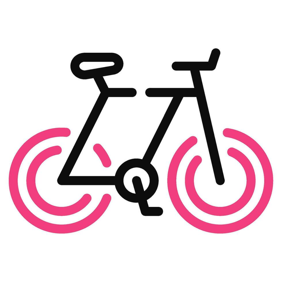 cykel ikon illustration, för uiux, infografik, etc vektor