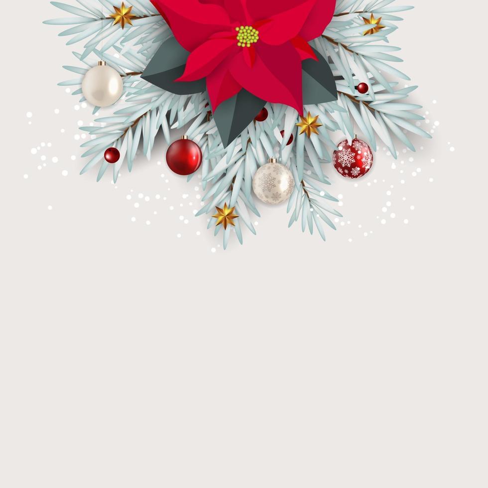 semester nyår och god jul bakgrund. vektor illustration