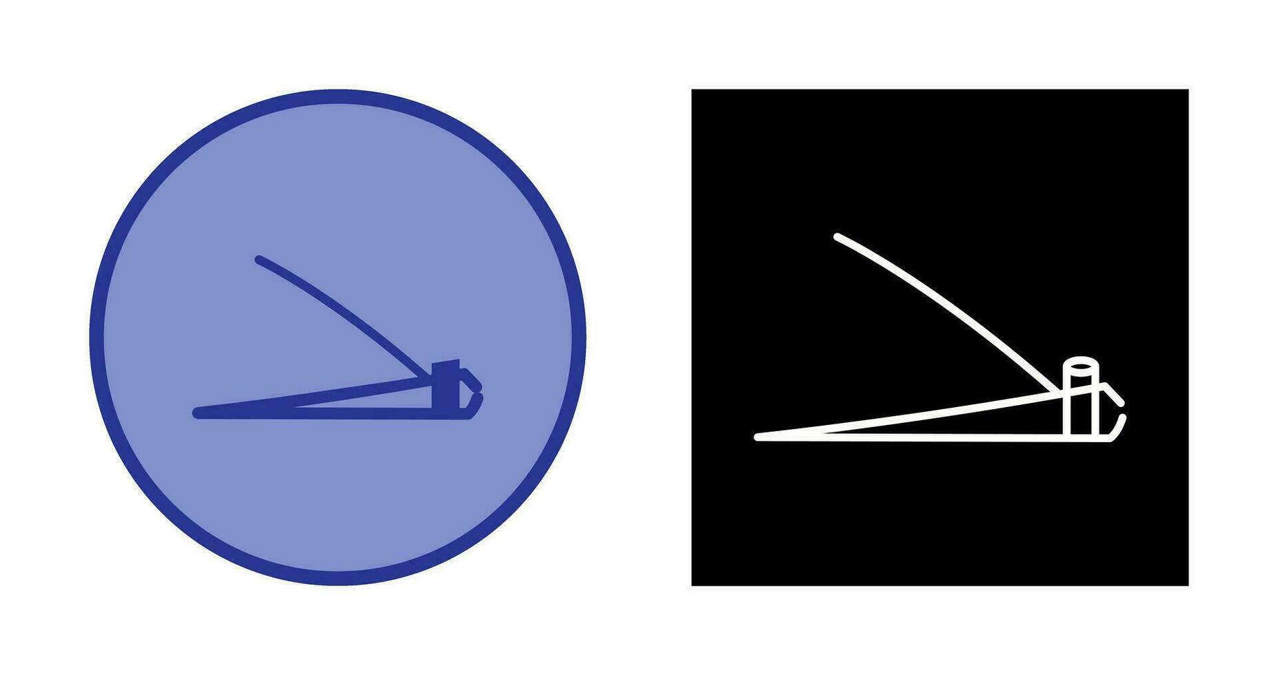 Nagelschneider-Vektorsymbol vektor