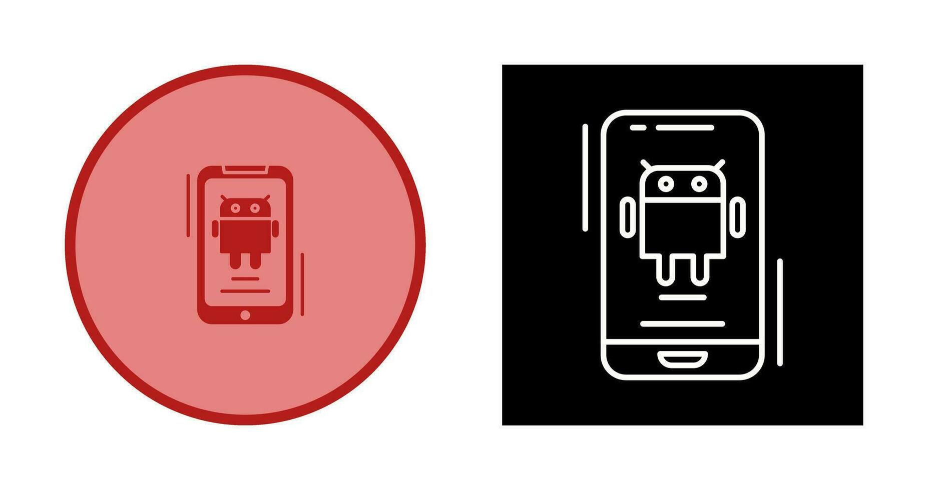 Android-Vektorsymbol vektor
