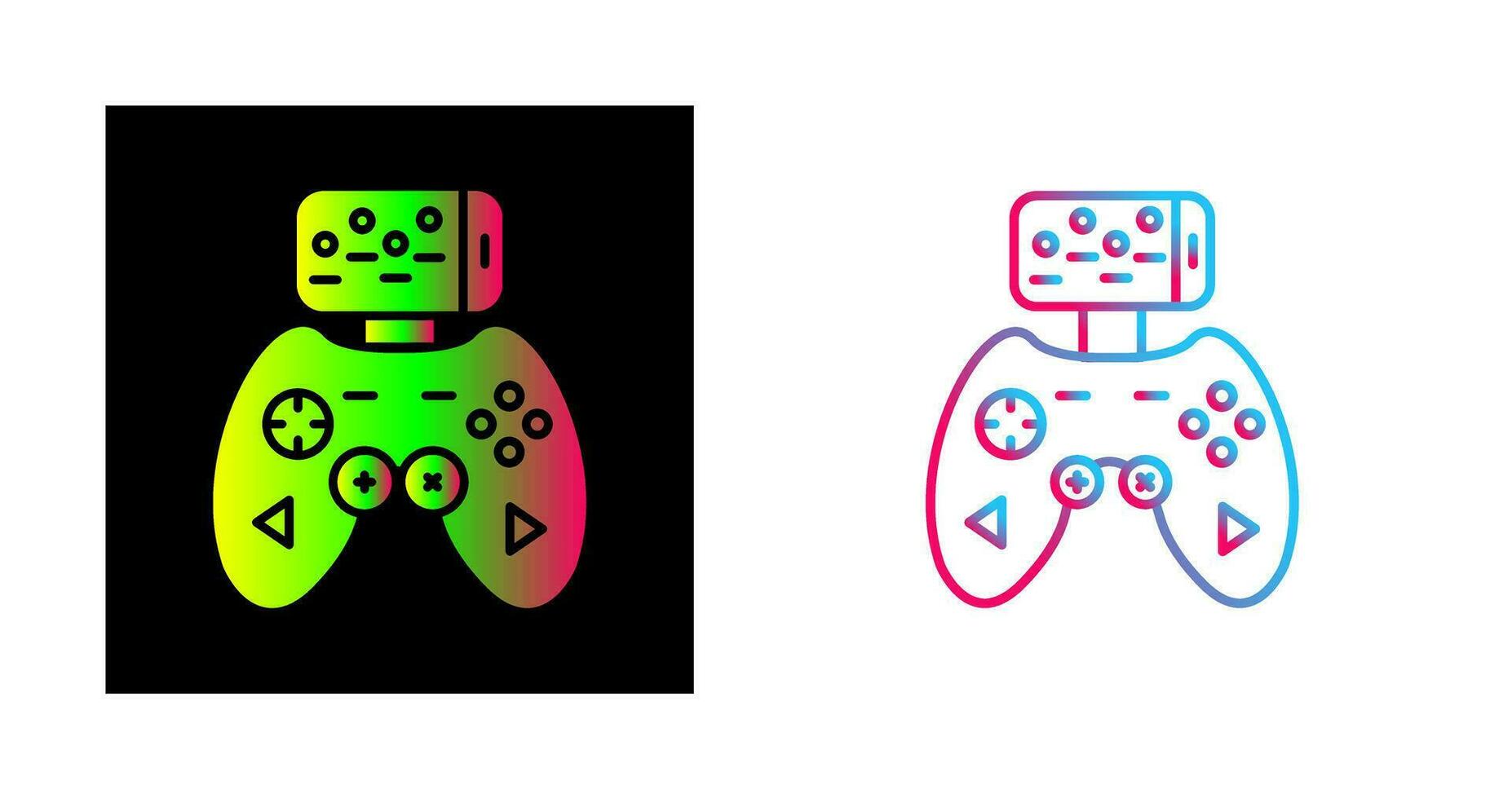 Game-Controller-Vektorsymbol vektor