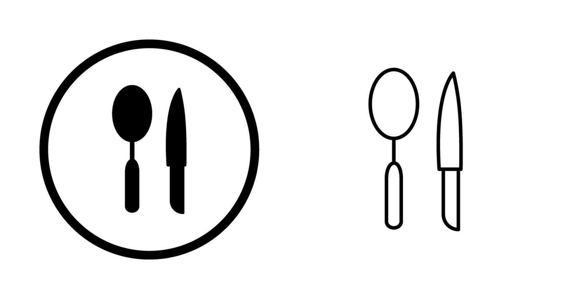 Lebensmittel-Vektor-Symbol vektor