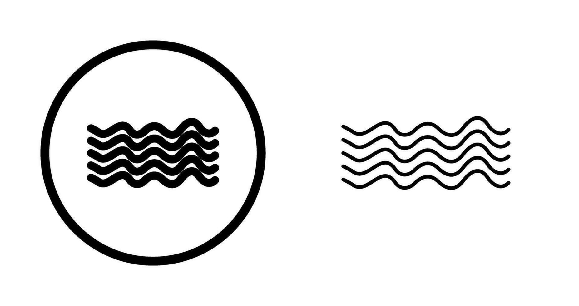 Vektorsymbol für magnetische Wellen vektor