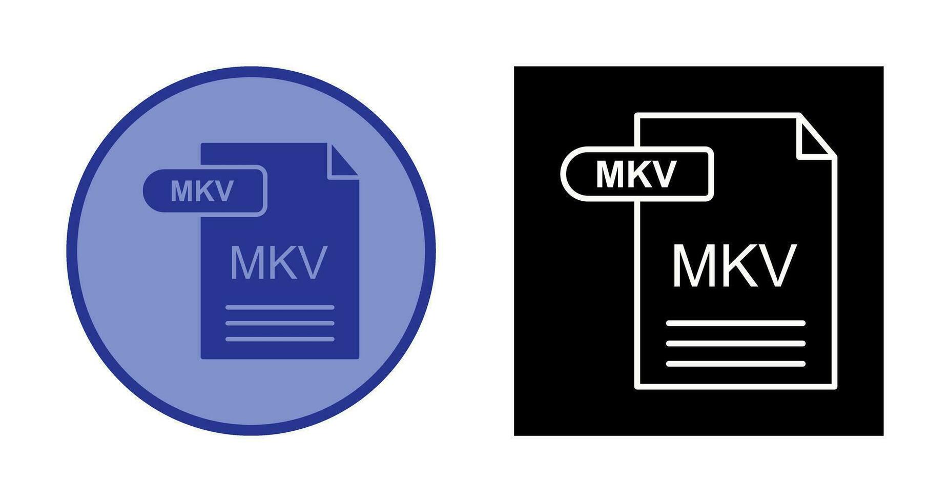 mkv-Vektorsymbol vektor