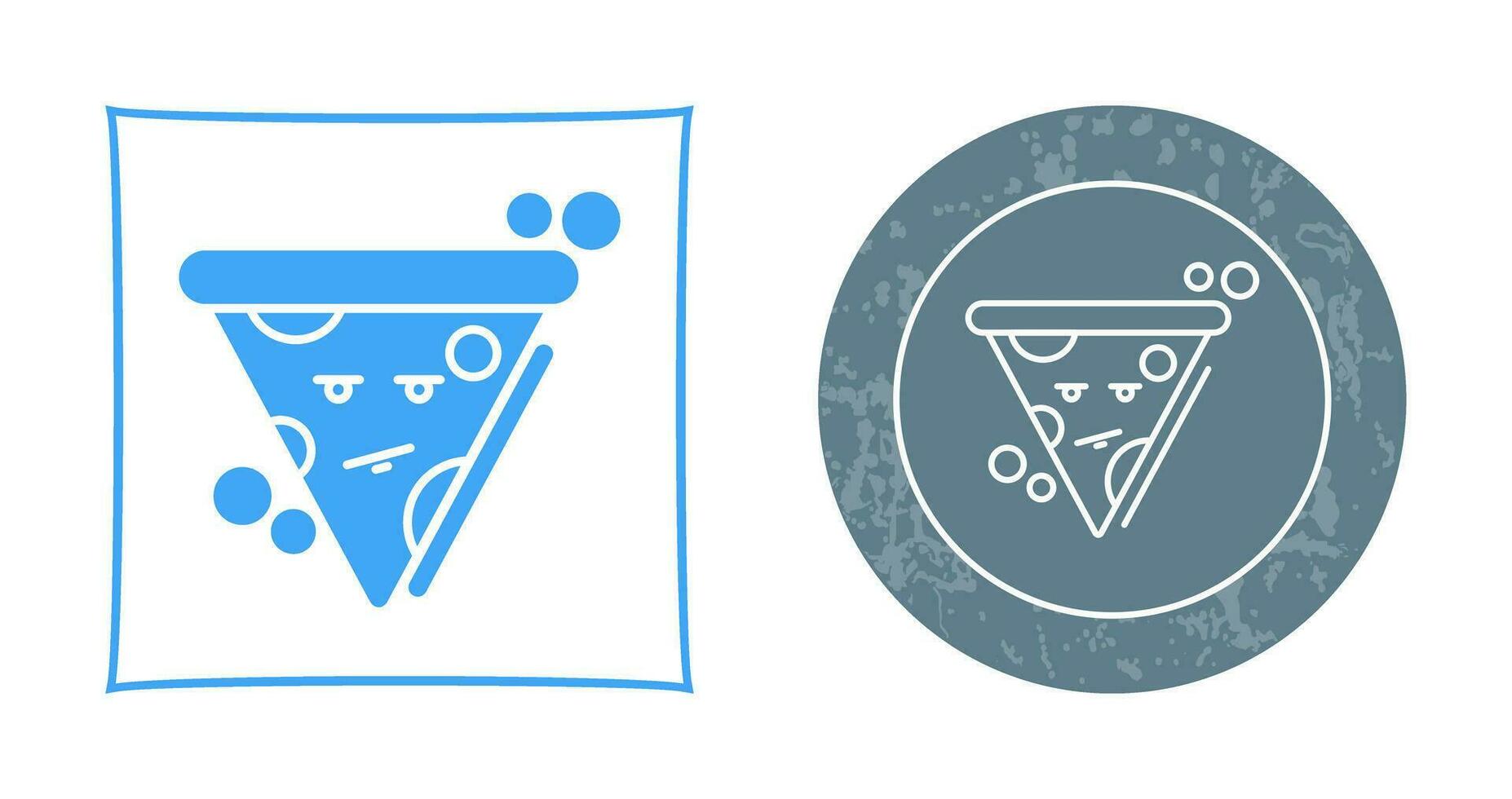 Pizza-Vektor-Symbol vektor