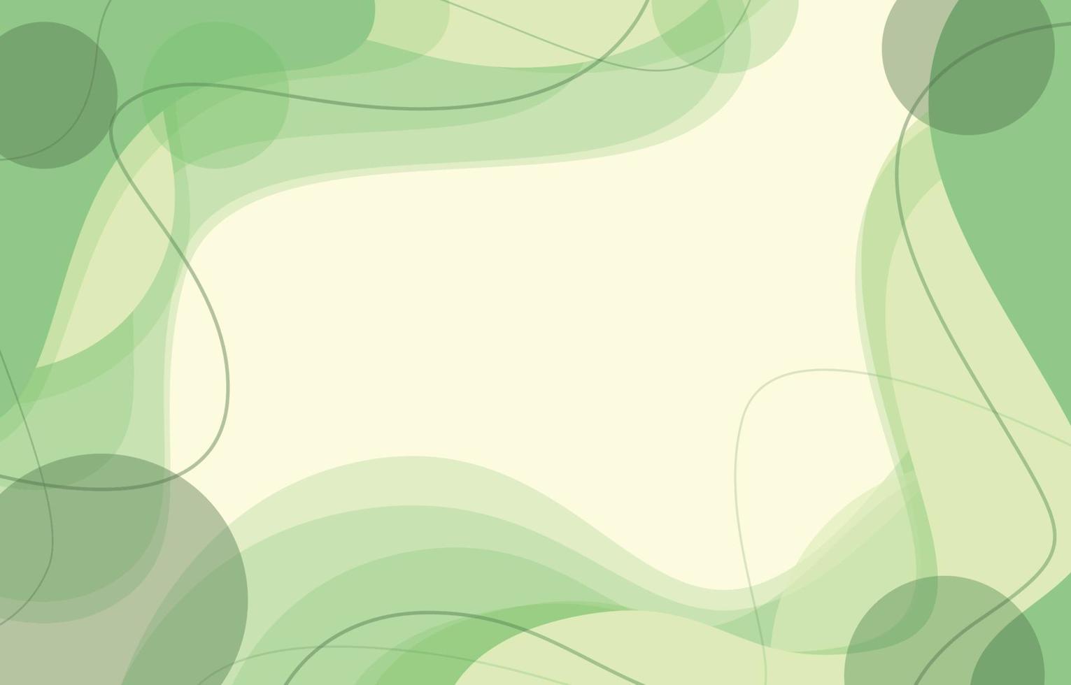 grüne Welle verflüssigen abstrakten Hintergrund vektor