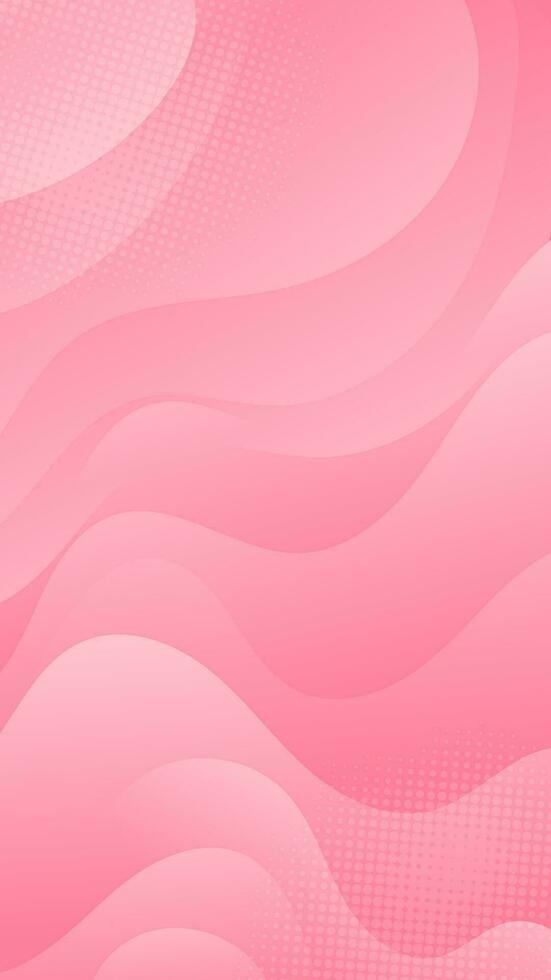 abstrakt bakgrund rosa Färg med vågig rader och gradienter är en mångsidig tillgång lämplig för olika design projekt sådan som webbplatser, presentationer, skriva ut material, social media inlägg vektor