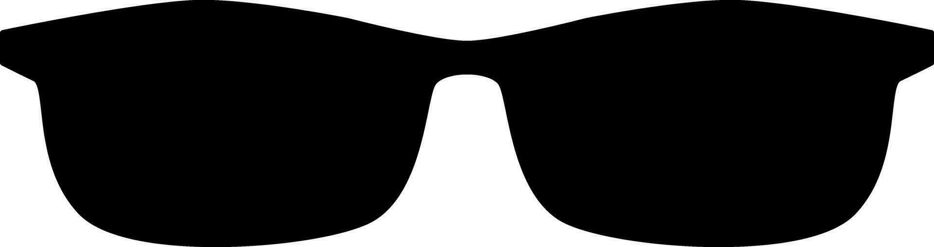 form av rektangulär sommar glasögon vektor