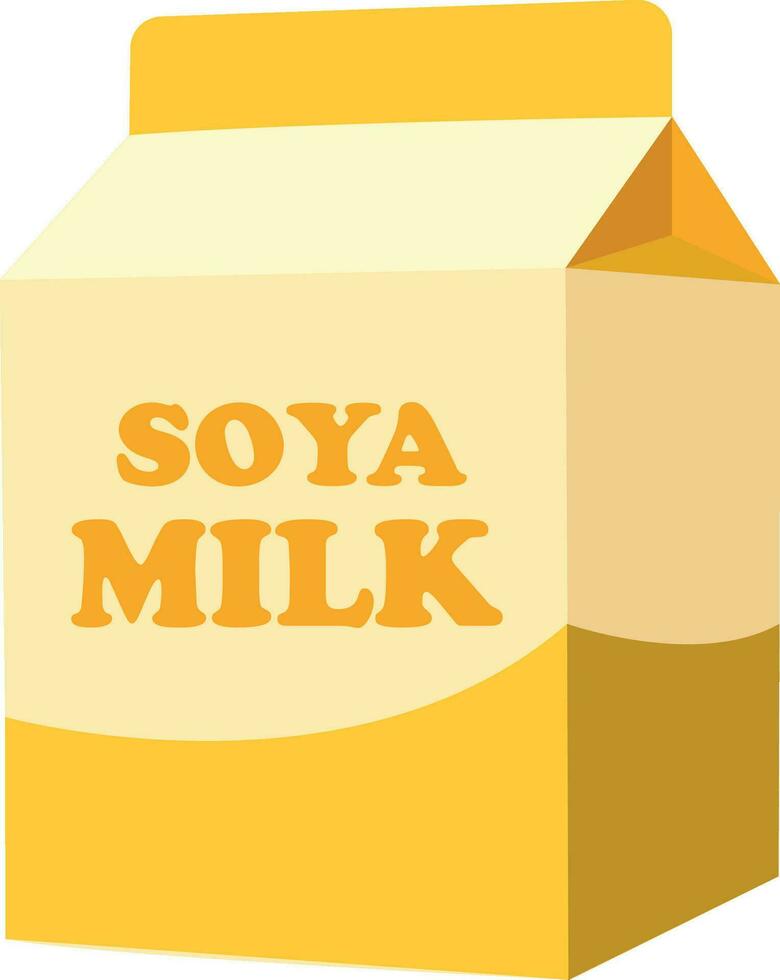 Soja Milch Vektor. Weiß Hintergrund. Hintergrund. kostenlos Raum zum Text. Symbol. unterzeichnen. vektor