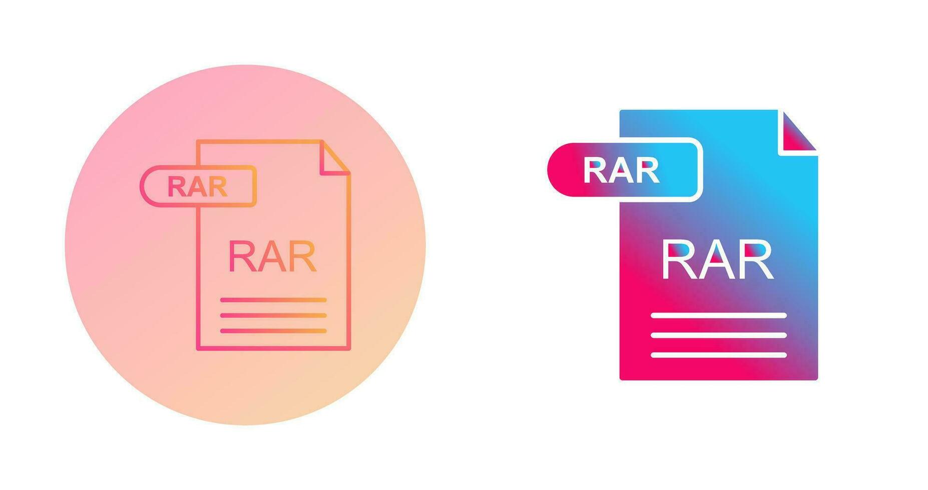 rar-Vektorsymbol vektor