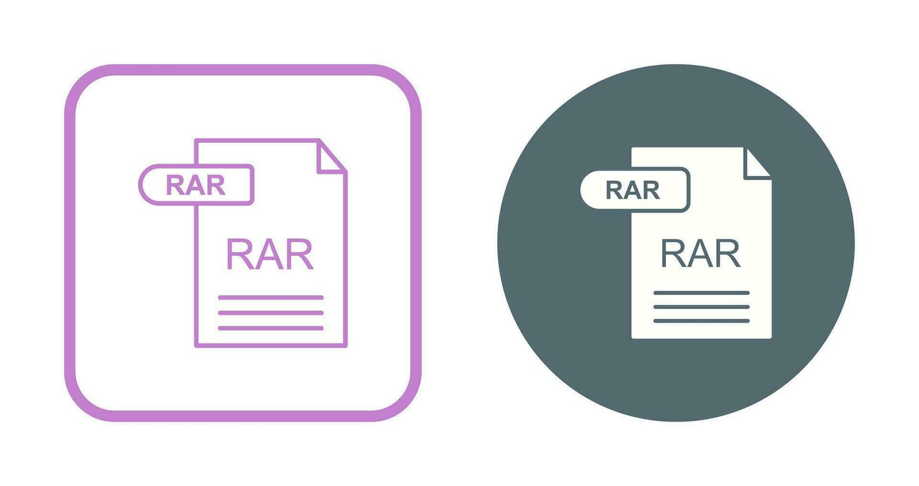 rar-Vektorsymbol vektor