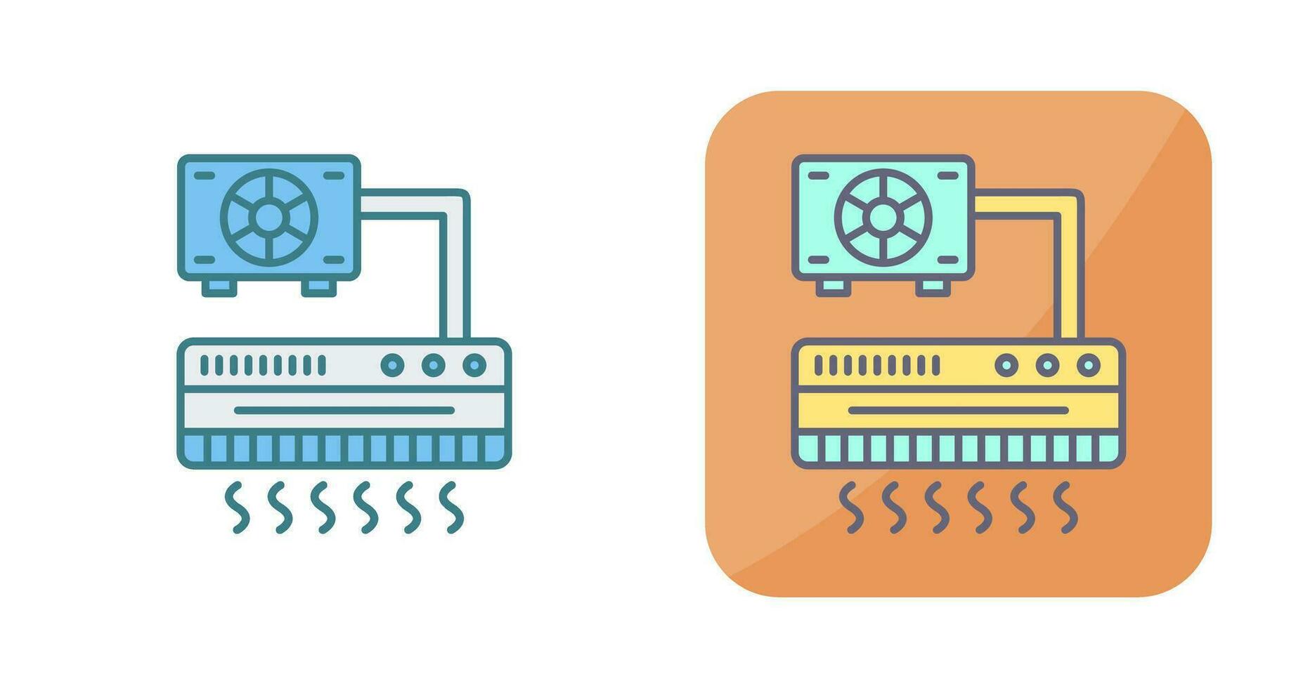 Vektorsymbol für Klimaanlage vektor