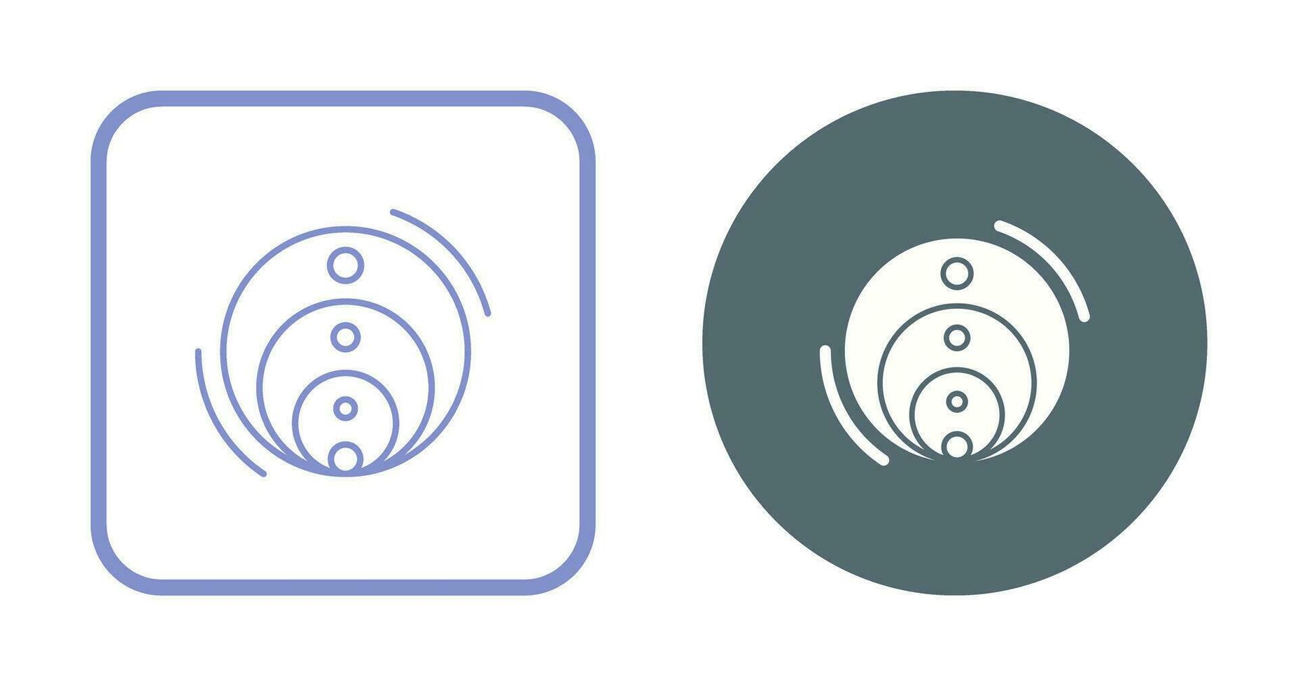 Venn-Diagramm-Vektorsymbol vektor