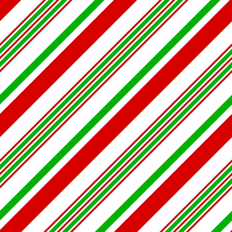 nahtloses Streifenmuster mit diagonalen Streifen. Weihnachtstextur vektor