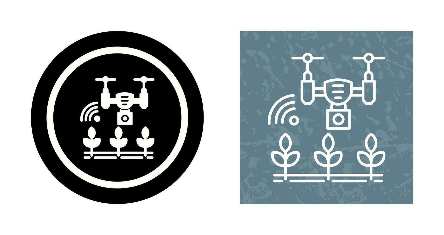 Smart-Farm-Vektor-Symbol vektor