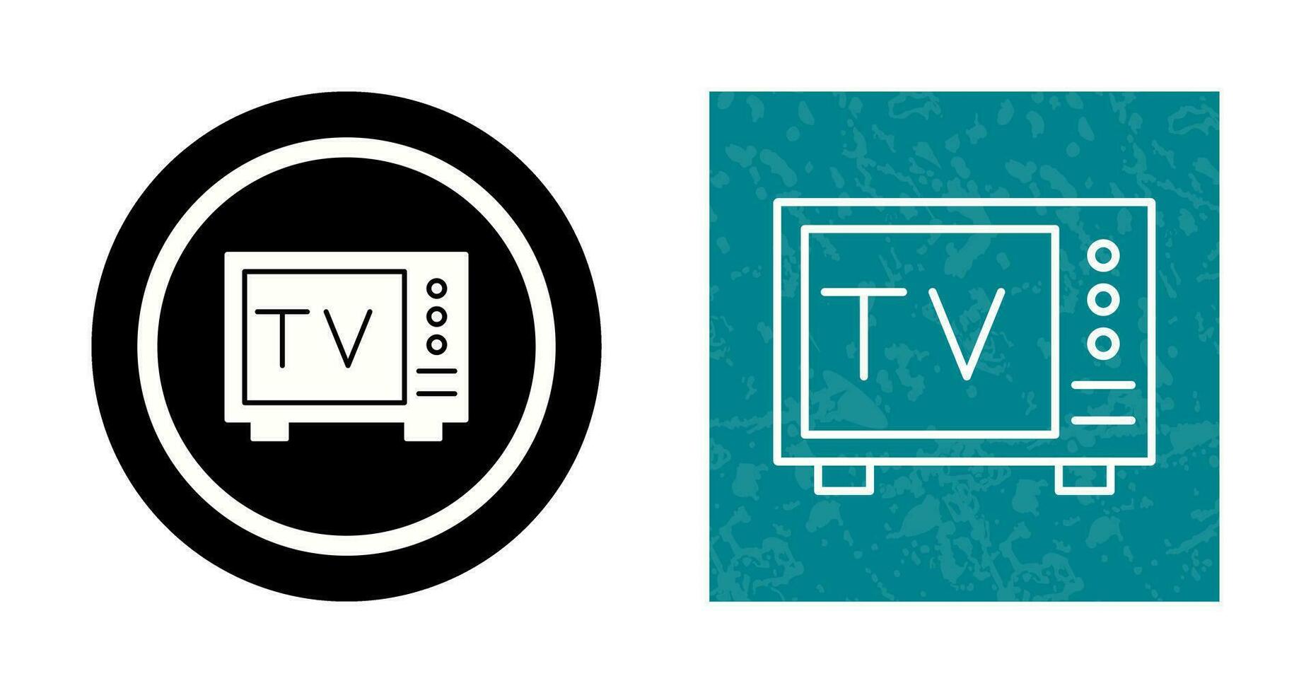 TV-Vektor-Symbol vektor