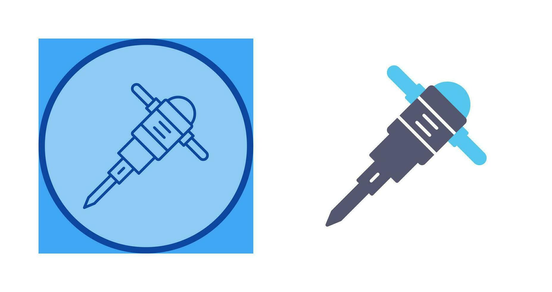 Vektorsymbol für Bohrmaschine vektor