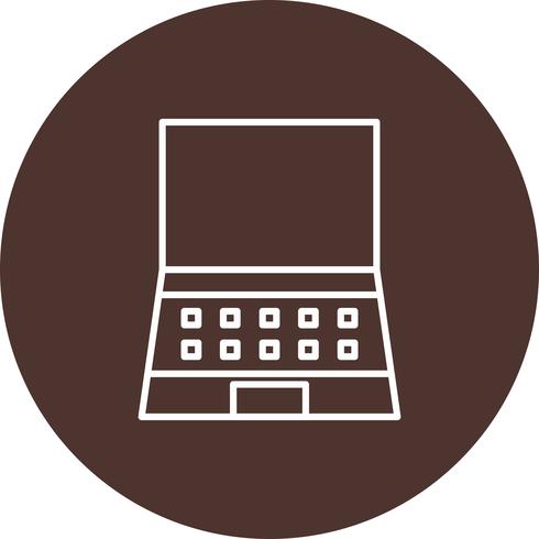 Vektor laptop ikon