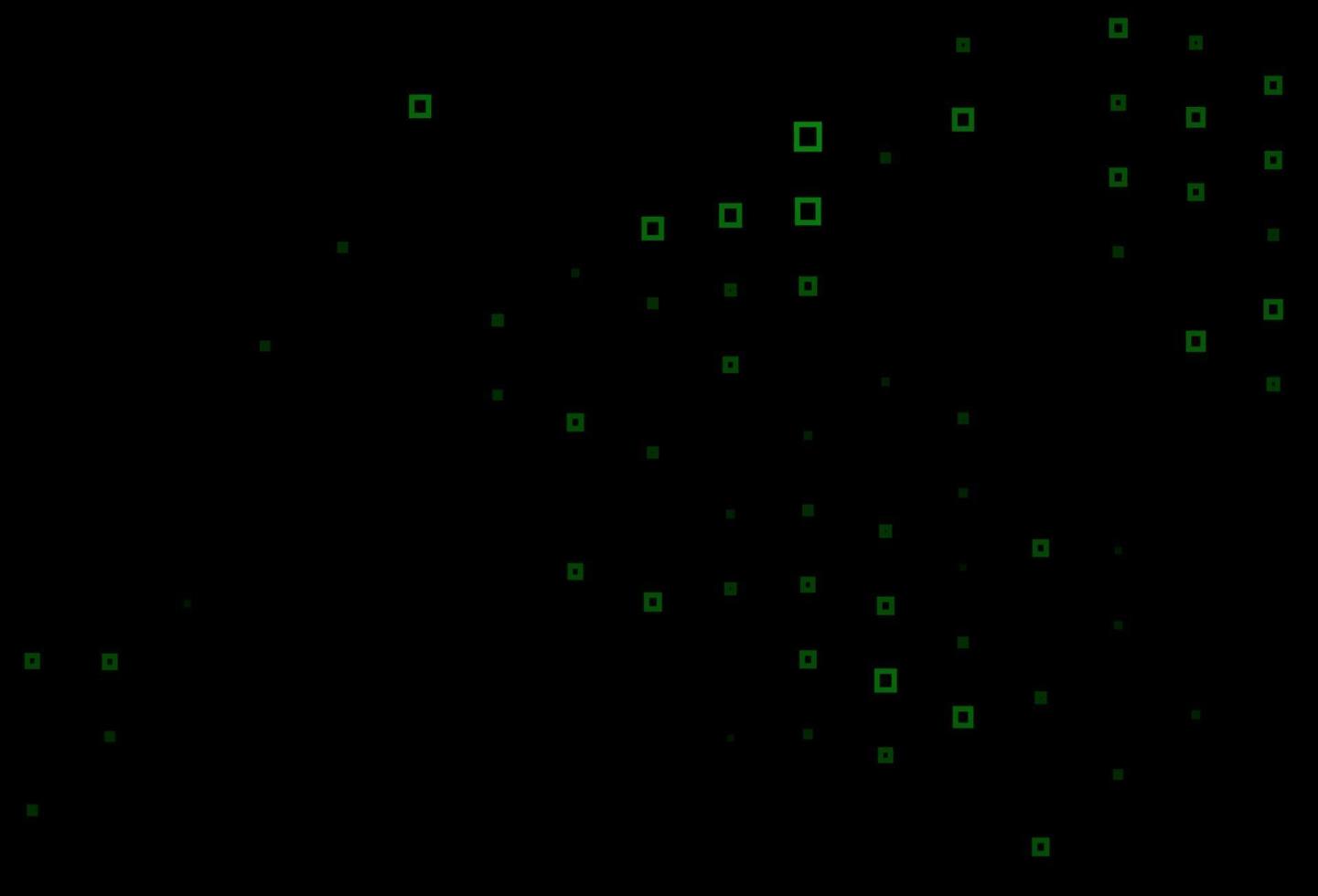 mörkgrön, gul vektormall med rhombus. vektor
