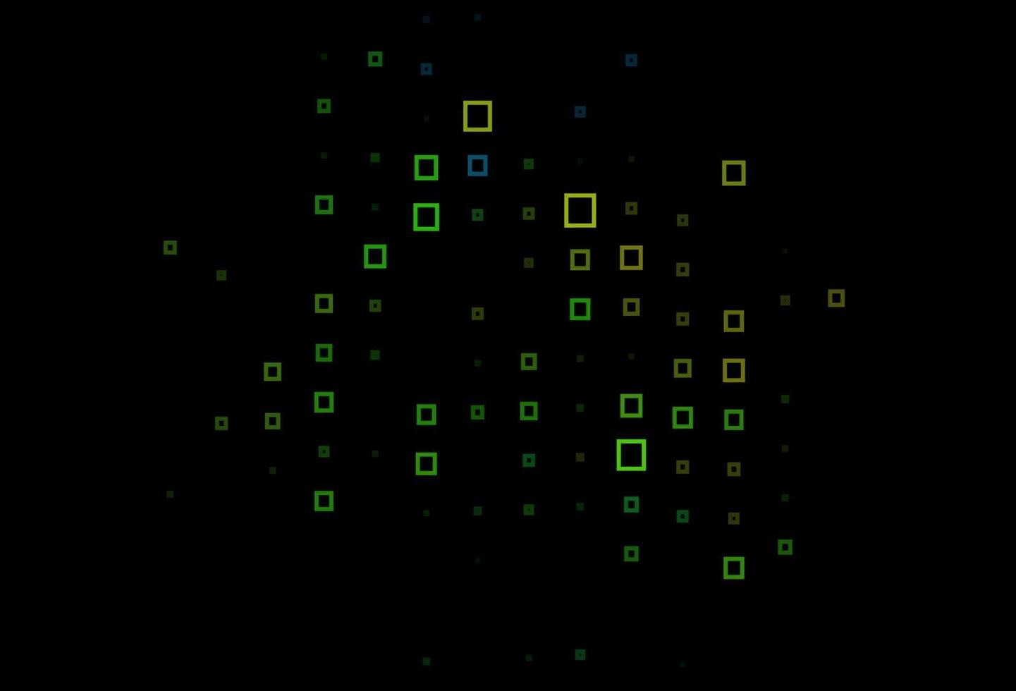 mörkblå, gul vektorbakgrund i polygonal stil. vektor