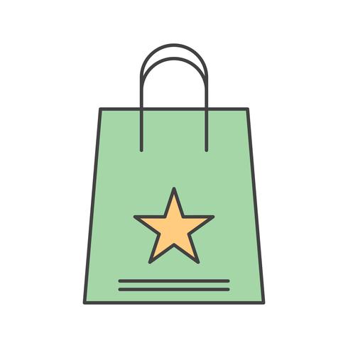 Vektor Einkaufstasche Symbol