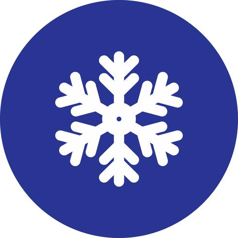 Vektor Schneeflockensymbol