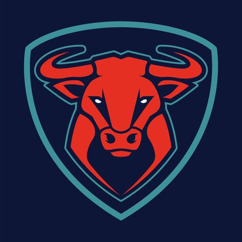 Stier Wappen Vector Emblem