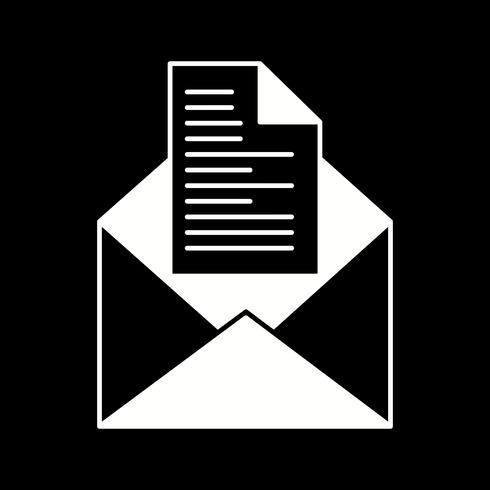 Vektor-E-Mail-Symbol vektor