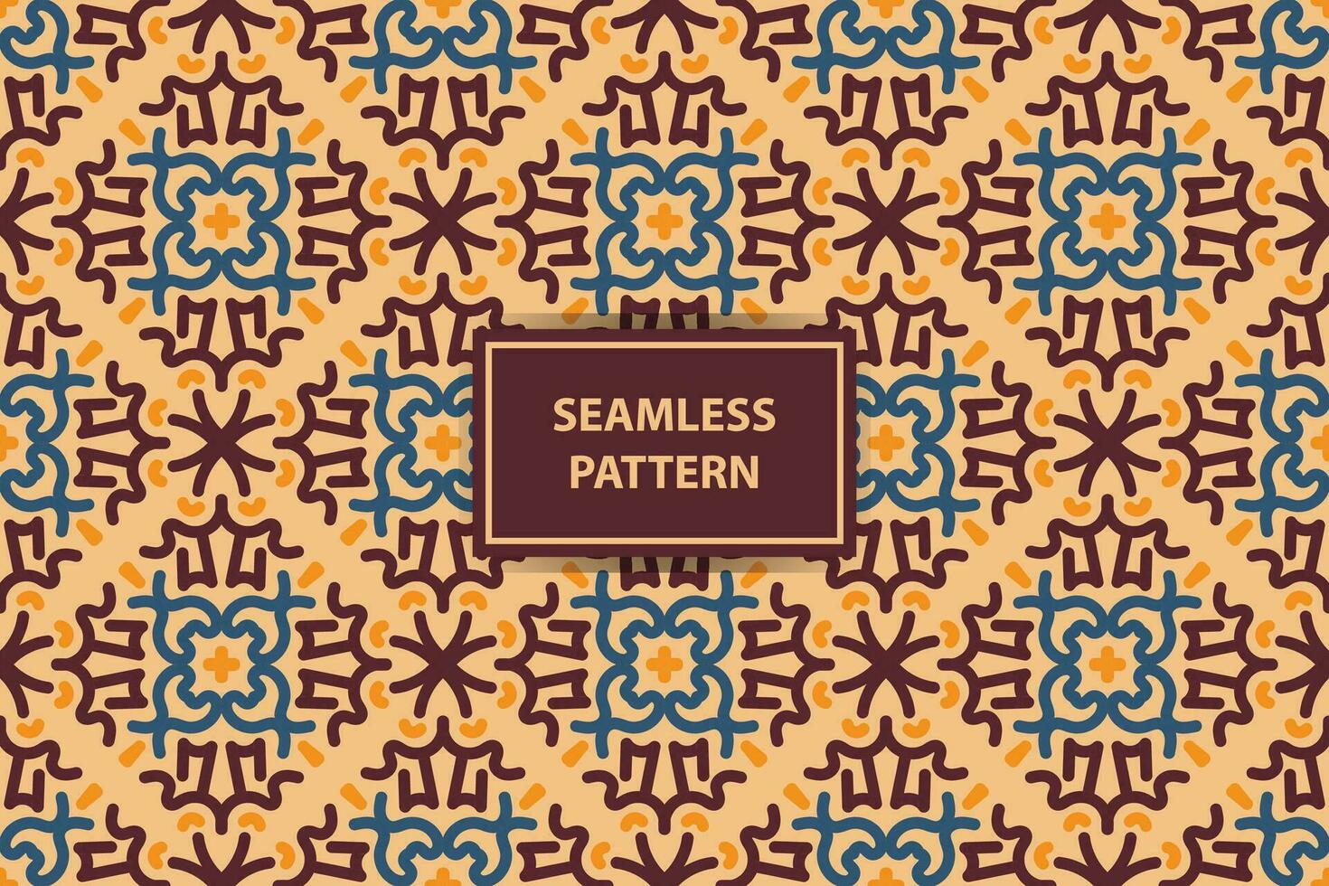 Zier nahtlos Muster Ornamente im traditionell arabisch, marokkanisch, Türkisch Stil. Jahrgang abstrakt Blumen- Hintergrund Textur. modern minimal Etiketten. Prämie Design vektor