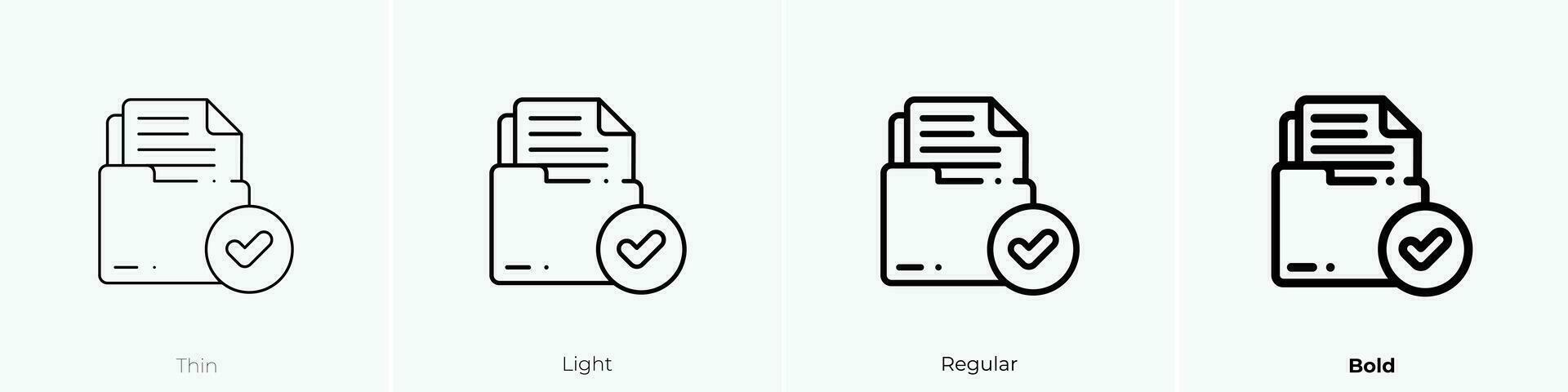 resultat ikon. tunn, ljus, regelbunden och djärv stil design isolerat på vit bakgrund vektor