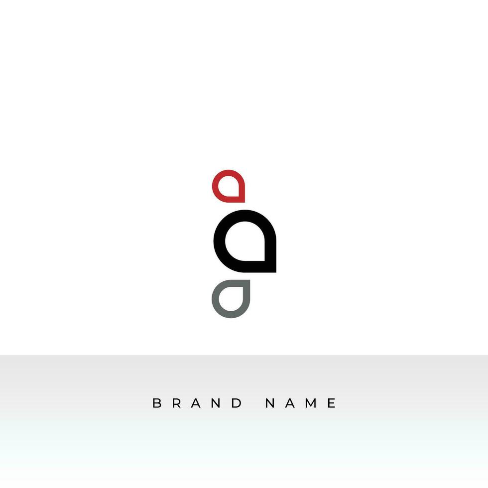 första brev g logotyp mall design i avrundad form. logotyp ikon design mall element. monogram. linjär logotyp. enkel vektor tecken illustration i en modern stil.