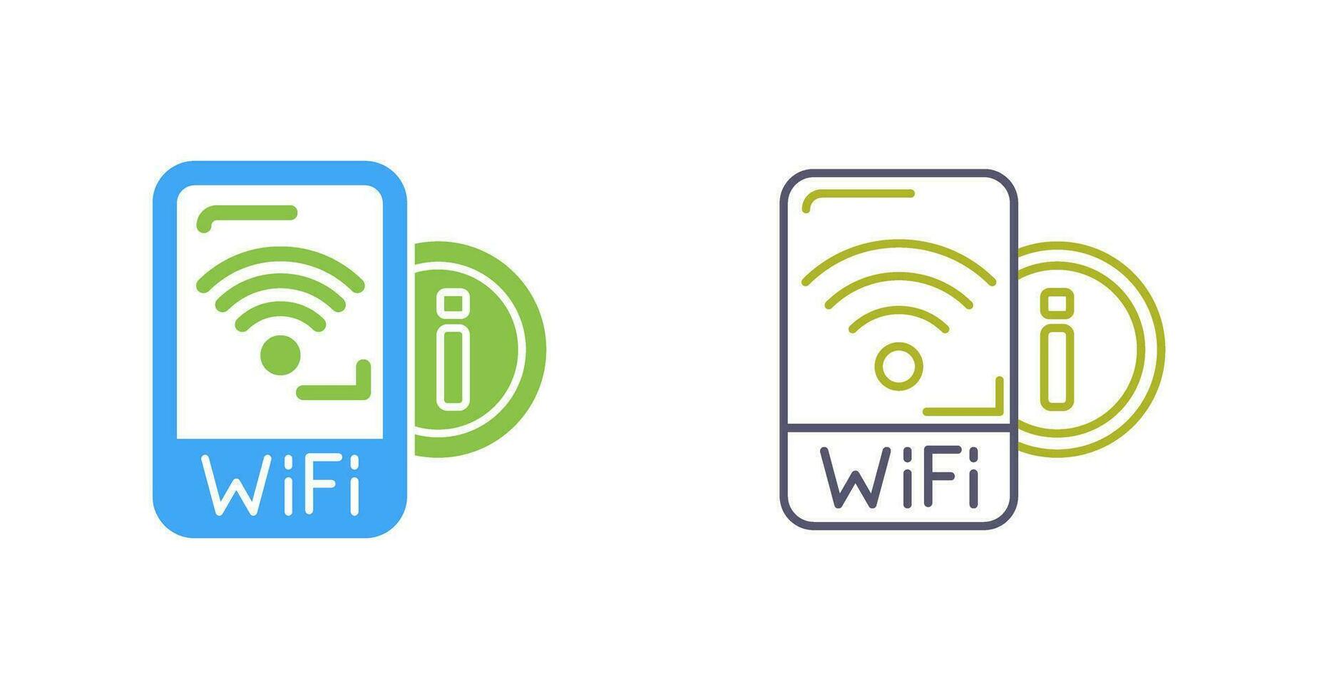 WLAN-Signalvektorsymbol vektor