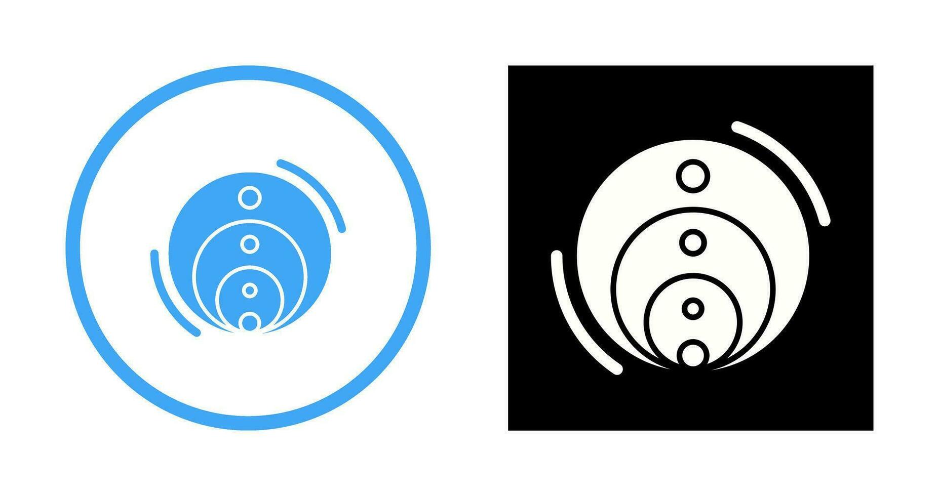 venn diagram vektor ikon